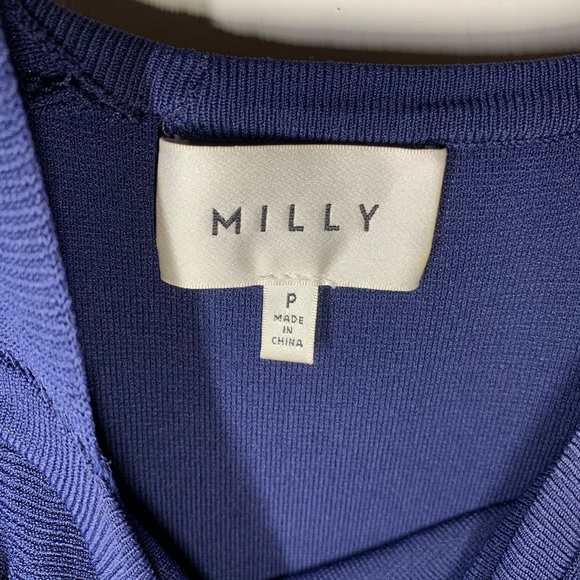 Milly Blue Knit Dress from Neiman Marcus Size XS - Picture 3 of 4